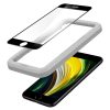 TEMPERED GLASS Spigen ALM GLASS FC IPHONE 7 / 8 / SE 2020 / 2022 BLACK