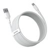 Baseus 2x USB cable - USB Type C fast charging Power Delivery Quick Charge 40 W 5 A 1.5 m white (TZCATZJ-02)