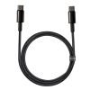 Baseus USB Type C - USB Type C cable Power Delivery Quick Charge 100 W 5 A 1 m black (CATWJ-01)