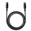 Baseus USB Type C - USB Type C cable Power Delivery Quick Charge 100 W 5 A 2 m black (CATWJ-A01)