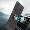 Wozinsky Ring Armor Case Kickstand Tough Rugged Cover for Samsung Galaxy M31s silver