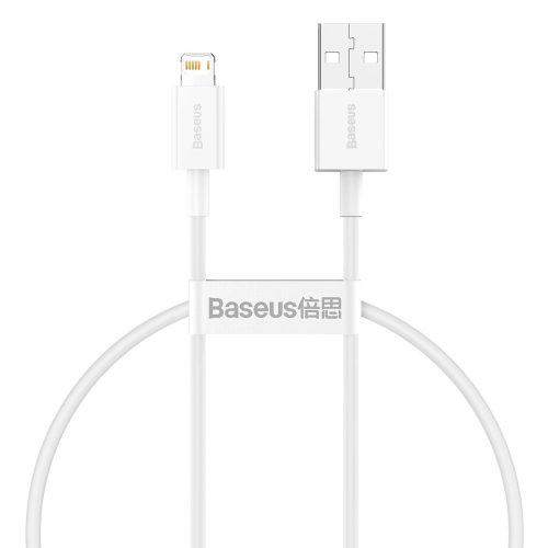 Baseus Superior USB - Lightning cable 2.4A 0.25 m White (CALYS-02)