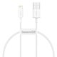 Baseus Superior USB - Lightning cable 2.4A 0.25 m White (CALYS-02)