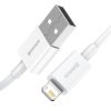 Baseus Superior USB - Lightning cable 2.4A 1 m White (CALYS-A02)