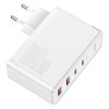 Baseus GaN2 Pro fast charger 100W USB / USB Type C Quick Charge 4+ Power Delivery white (CCGAN2P-L02)