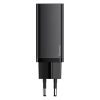 Baseus GaN2 Lite fast charger 65W USB / USB Type C Quick Charge 3.0 Power Delivery (gallium nitride) black (CCGAN2L-B01)