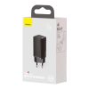 Baseus GaN2 Lite fast charger 65W USB / USB Type C Quick Charge 3.0 Power Delivery (gallium nitride) black (CCGAN2L-B01)