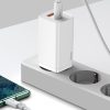 Baseus GaN2 Lite fast charger 65W USB / USB Type C Quick Charge 3.0 Power Delivery (gallium nitride) white (CCGAN2L-B02)