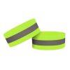 Reflective armband bicycle running Velcro 4cm yellow