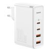 Baseus GaN2 Pro gyorstöltő 100 W USB / USB Type C Quick Charge 4+ tápellátás fehér (CCGAN2P-L02)