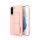 Wozinsky Kickstand Case Silicone Stand Cover for Samsung Galaxy S21 + 5G Pink