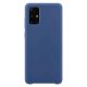 Silicone Case Soft Flexible Rubber Cover for Samsung Galaxy A72 4G dark blue