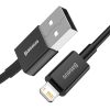 Baseus Superior USB - Lightning fast charging data cable 2,4 A 1 m black (CALYS-A01)