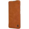 Nillkin Qin leather holster case for Xiaomi Redmi Note 9T 5G brown