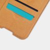 Nillkin Qin leather holster case for Xiaomi Redmi Note 9T 5G brown