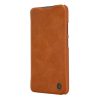 Nillkin Qin leather holster case for Xiaomi Redmi Note 9 4G brown