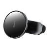 Baseus magnetic car phone holder wireless Qi charger 15 W (MagSafe compatible for iPhone) black (WXJN-01)