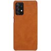 Nillkin Qin leather holster case for Samsung Galaxy A72 4G brown