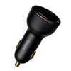 Baseus Superme fast car charger USB / USB Type C 100W PPS Quick Charge Power Delivery + USB cable Type C 100W (20V/5A) 1m black (TZCCZX-01)