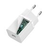 Baseus Super Si 1C fast charger USB Type C 30W Power Delivery Quick Charge white (CCSUP-J02)