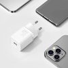 Baseus Super Si 1C fast charger USB Type C 30W Power Delivery Quick Charge white (CCSUP-J02)