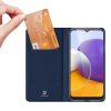 Dux Ducis Skin Pro Bookcase type case for Samsung Galaxy A22 4G blue