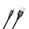 Wozinsky cable USB - microUSB 2,4A 1m black (WUC-M1B)