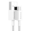 Baseus Superior cable USB - micro USB for fast charging 2A 1m white (CAMYS-02)