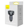 Baseus Enjoy FM transmitter car charger LED 2x USB / 3.5mm jack wireless MP3 player Bluetooth 5.0 3.4A black (CCLH-01)