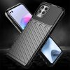 Thunder Case Flexible Tough Rugged Cover TPU Case for Motorola Moto G100 / Edge S black