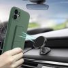 Wozinsky Kickstand Case Silicone Stand Cover for Samsung Galaxy A72 4G Dark Green