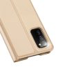 Dux Ducis Skin Pro Bookcase type case for Samsung Galaxy A03s golden