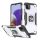 Wozinsky Ring Armor Case Kickstand Tough Rugged Cover for Samsung Galaxy A22 4G silver