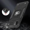 Wozinsky Ring Armor Case Kickstand Tough Rugged Cover for Samsung Galaxy A22 4G silver