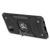 Wozinsky Ring Armor Case Kickstand Tough Rugged Cover for Samsung Galaxy A22 4G black