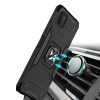 Wozinsky Ring Armor Case Kickstand Tough Rugged Cover for Samsung Galaxy A22 4G black