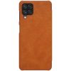 Nillkin Qin leather holster case for Samsung Galaxy A22 4G brown