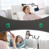 Ugreen universal holder stand phone holder tablet (up to 12cm wide) tripod lazy holder with flexible arm white (30488 LP113)