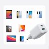 Joyroom charger (EU plug) USB / USB Type C 30W Power Delivery QuickCharge 3.0 AFC FCP white (L-QP303)