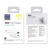 Joyroom charger (EU plug) USB / USB Type C 30W Power Delivery QuickCharge 3.0 AFC FCP white (L-QP303)