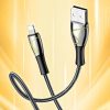 Joyroom Mermaid series USB - Lightning cable 2,4A 2m black (S-2030K6)