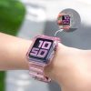 Strap Light Set replacement band strap case for Watch 6 44mm / Watch 5 44mm / Watch 4 44mm / Watch SE 44mm purple