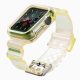 Strap Light Set replacement band strap case for Watch 6 44mm / Watch 5 44mm / Watch 4 44mm / Watch SE 44mm yellow