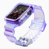 Strap Light Set replacement band strap case for Watch 3 42mm / Watch 2 42mm purple