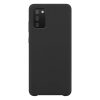 Silicone Case Soft Flexible Rubber Cover for Samsung Galaxy A03s black