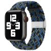 Strap Fabric Band for Watch 9 / 8 / 7 / 6 / SE / 5 / 4 / 3 / 2 (41mm / 40mm / 38mm) Braided Fabric Strap Watch Bracelet Blue