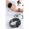 Strap Fabric Band for Watch 9 / 8 / 7 / 6 / SE / 5 / 4 / 3 / 2 (41mm / 40mm / 38mm) Braided Fabric Strap Watch Bracelet Black and White