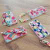 Color Chain Case gel flexible elastic case cover with a chain pendant for Samsung Galaxy A12 multicolour  (1)