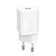 Baseus Super Si 1C fast charger USB Type C 20 W Power Delivery white (CCSUP-B02)