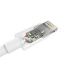 Choetech certified USB-A cable - Lightning MFI 1.8m white (IP0027)